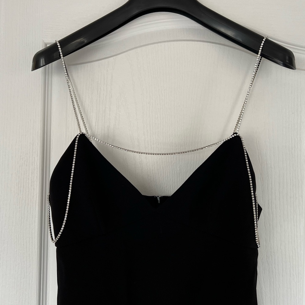 zara Rhinestone Strap Mini Dress - Picture 6 of 9